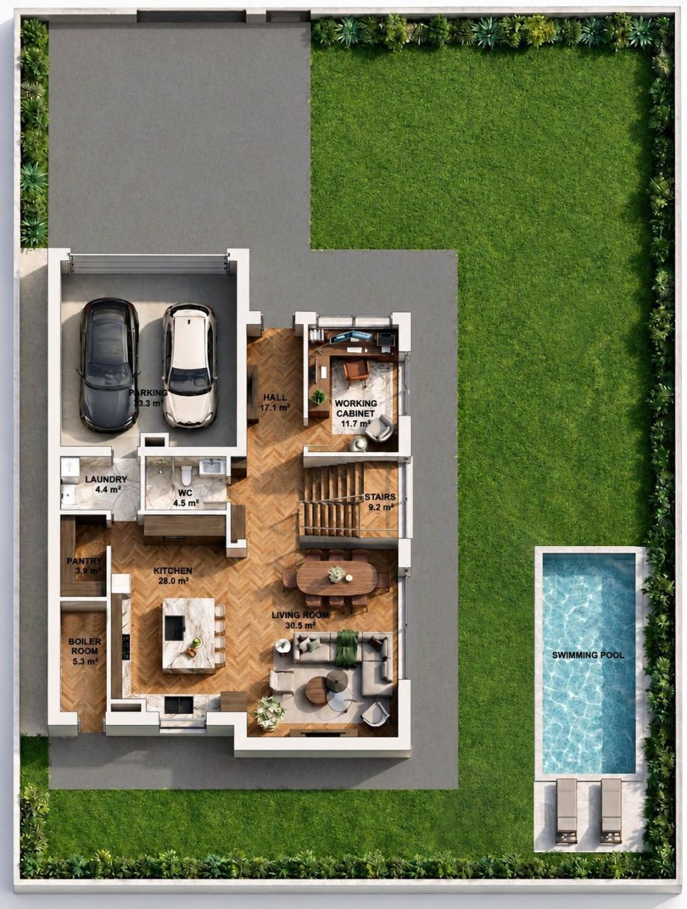 Дом в Тбилиси, Грузия, 370 м² - фото 12