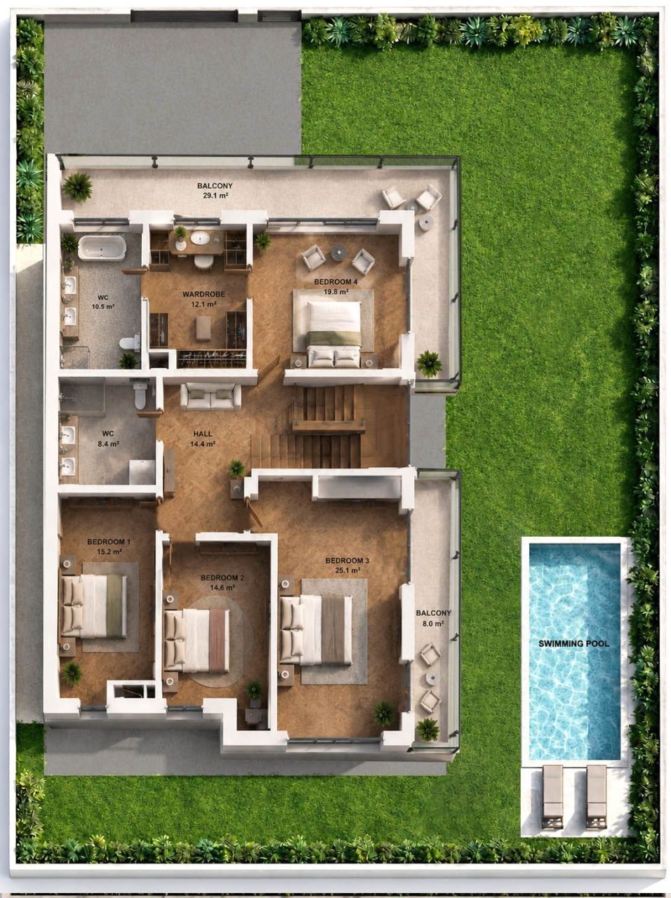 Дом в Тбилиси, Грузия, 370 м² - фото 11