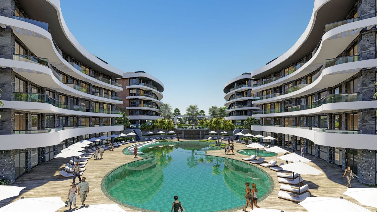 Квартира в Алании, Турция, 60 м² - фото 1