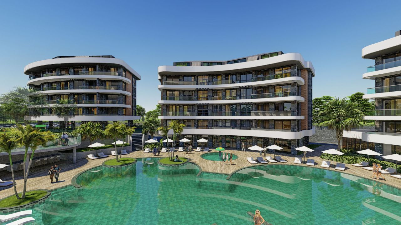 Квартира в Алании, Турция, 60 м² - фото 2