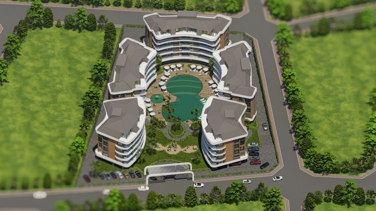 Квартира в Алании, Турция, 60 м² - фото 4