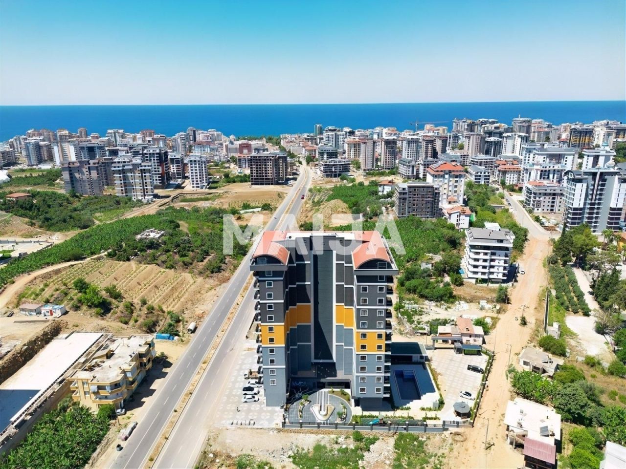Земля в Алании, Турция, 62 м² - фото 1