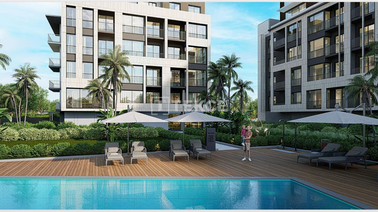 Апартаменты в Анталии, Турция, 80 м² - фото 1