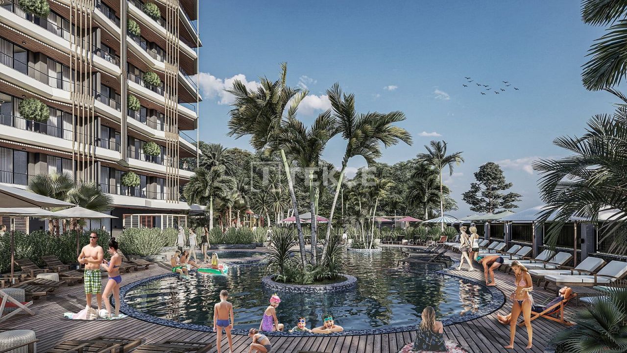 Апартаменты в Алании, Турция, 70 м² - фото 1