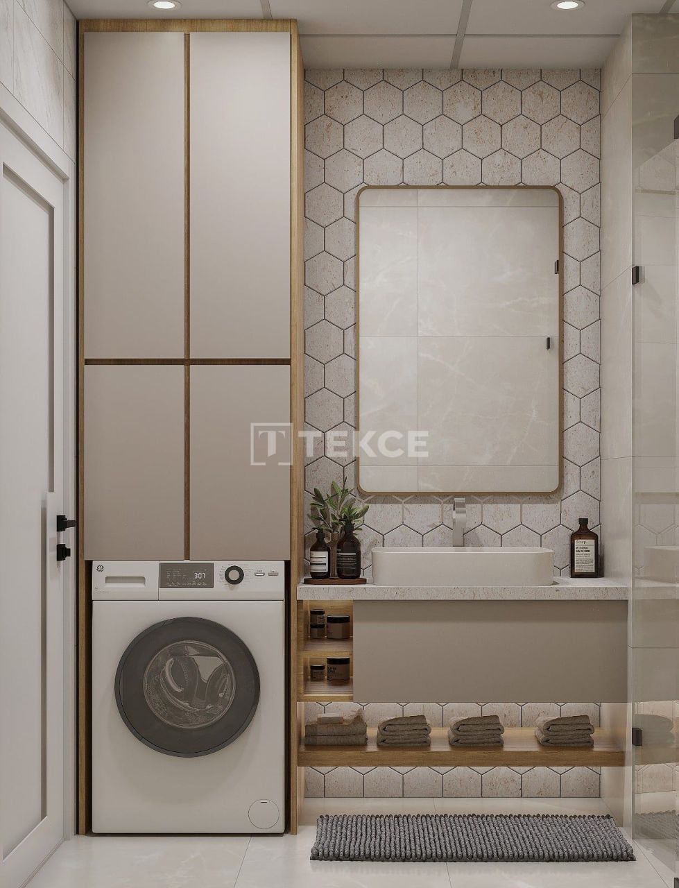 Апартаменты в Анталии, Турция, 45 м² - фото 11