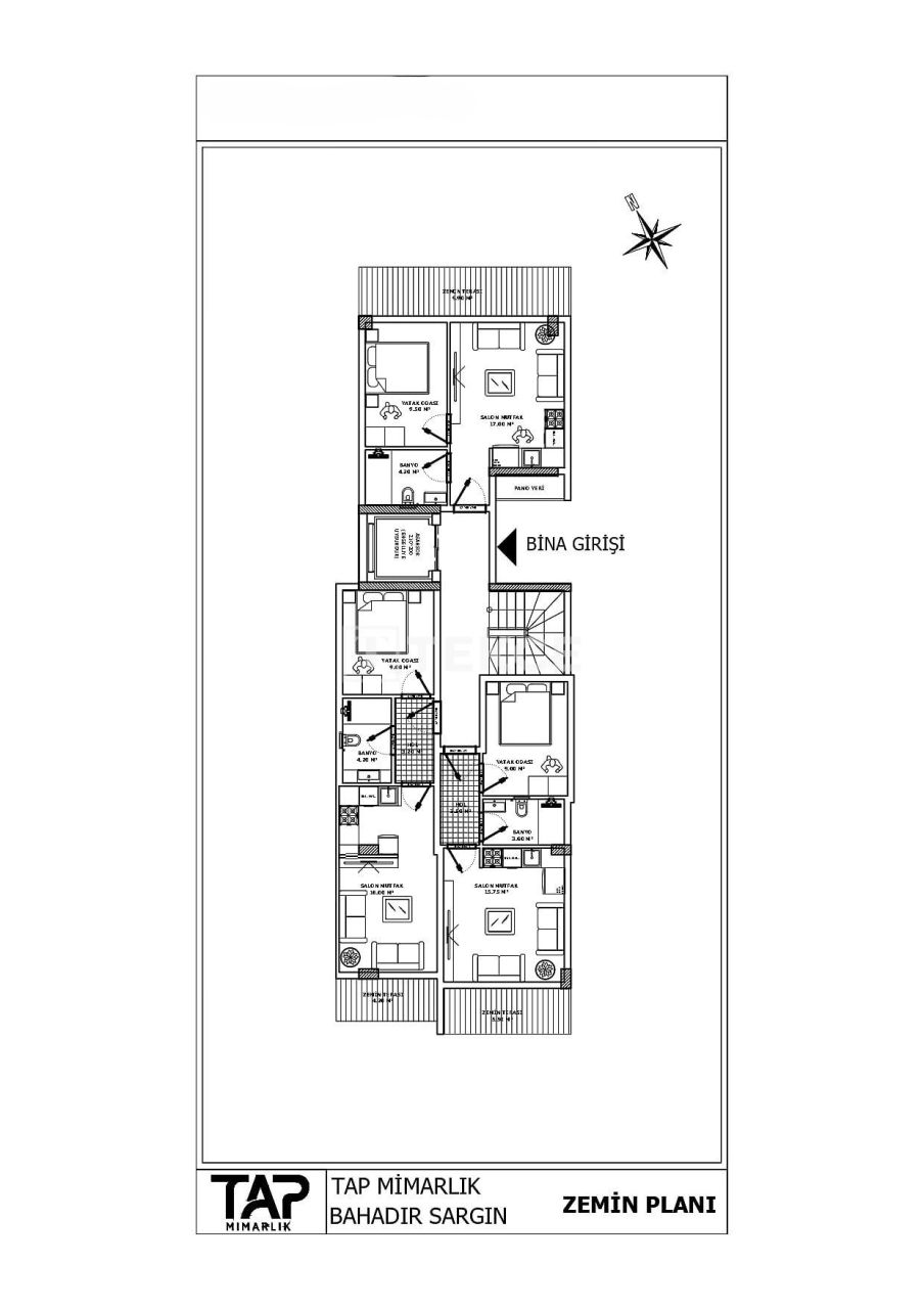 Апартаменты в Анталии, Турция, 60 м² - фото 12