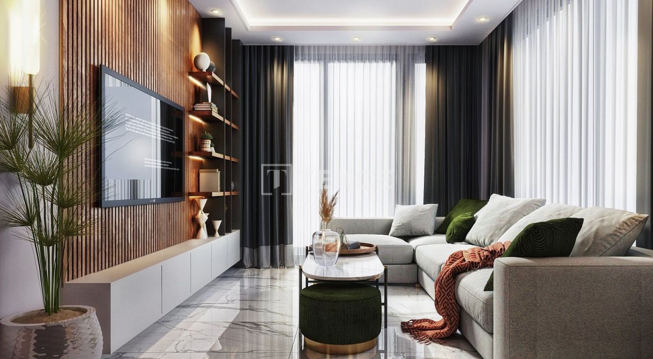 Апартаменты в Алании, Турция, 70 м² - фото 12