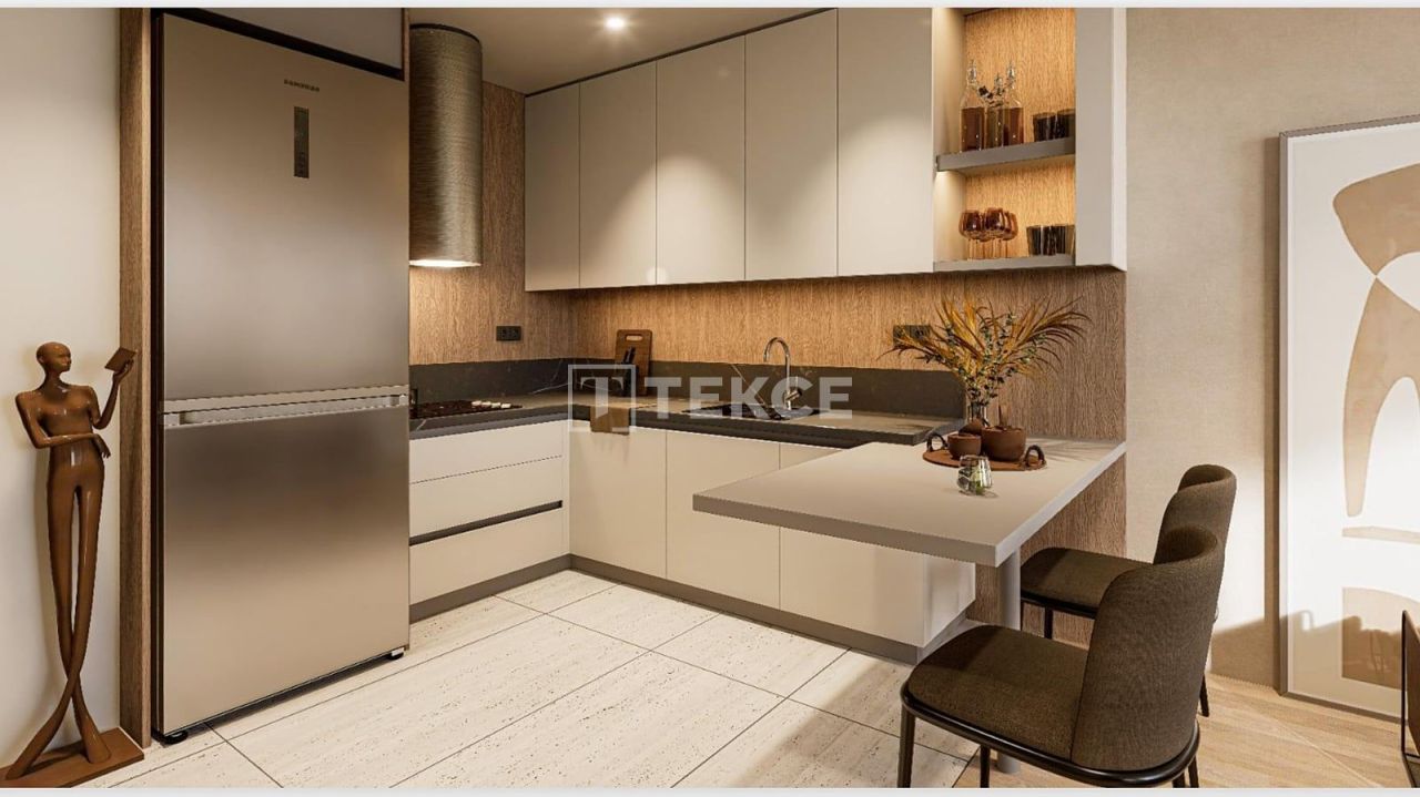 Апартаменты в Анталии, Турция, 59 м² - фото 14