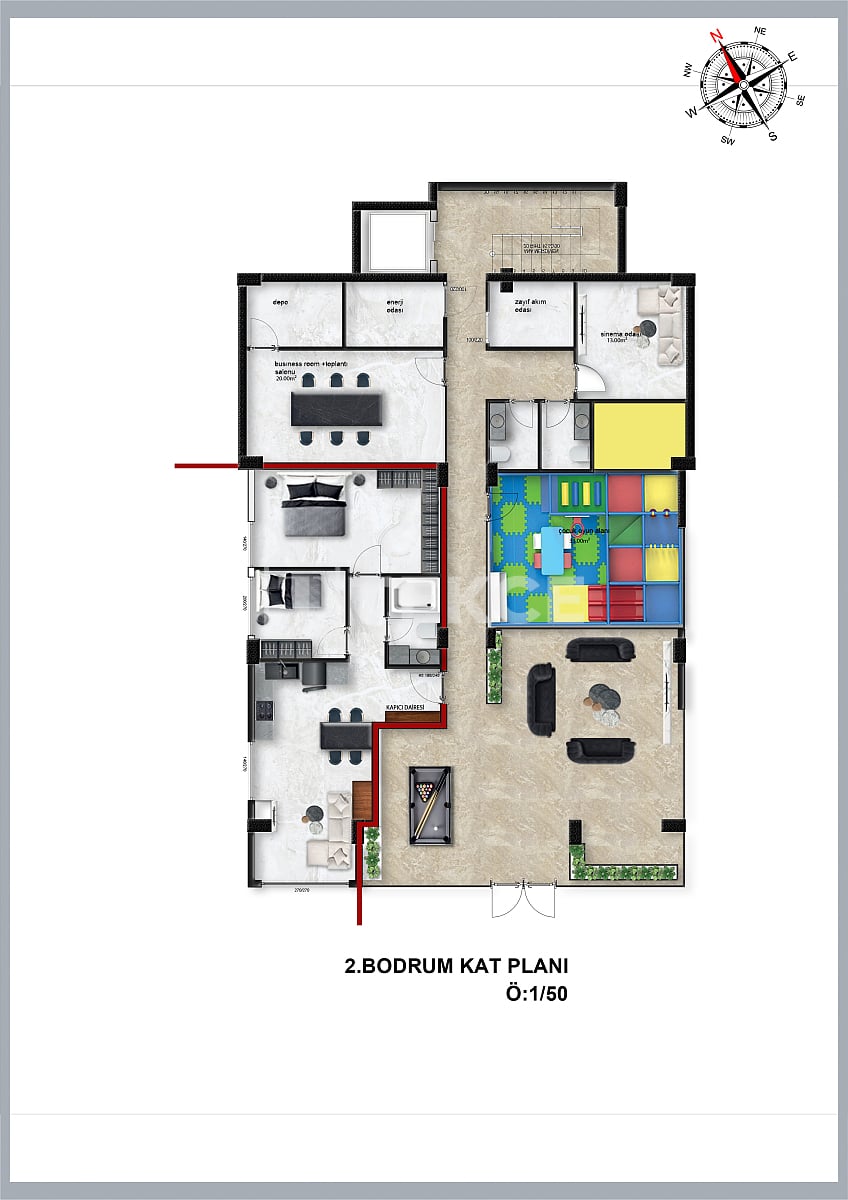 Пентхаус в Алании, Турция, 135 м² - фото 19
