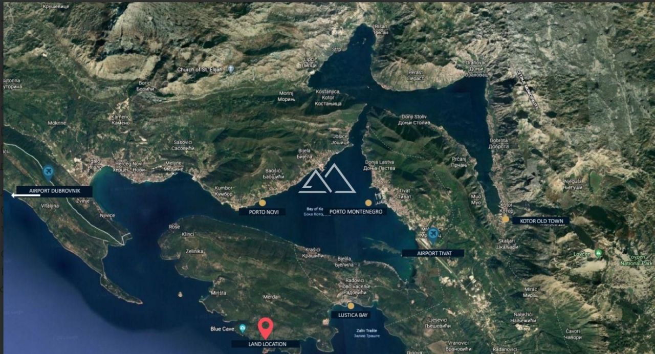 Земля на полуострове Луштица, Черногория, 3 757 м² - фото 8