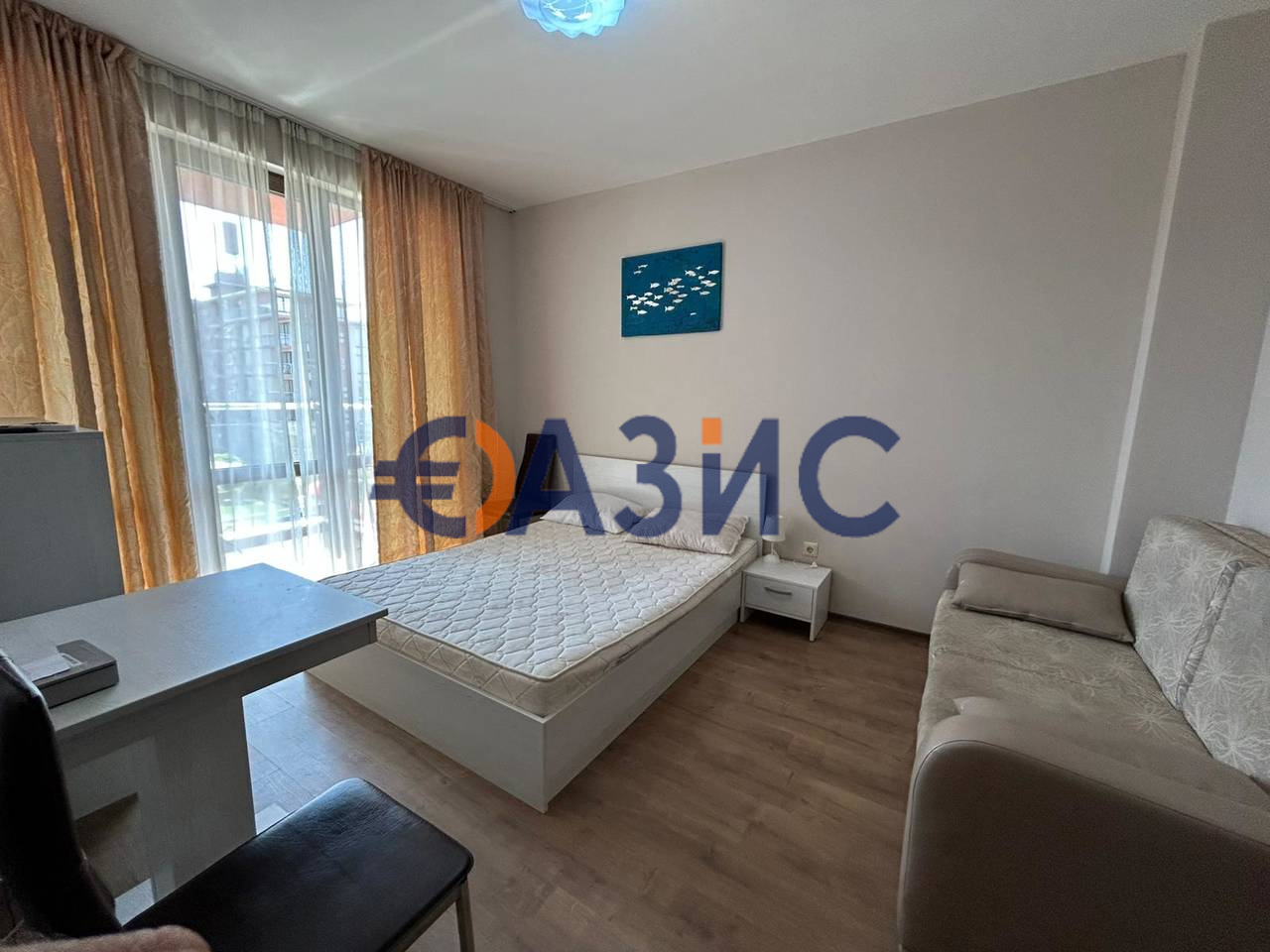 Апартаменты на Солнечном берегу, Болгария, 30 м² - фото 1