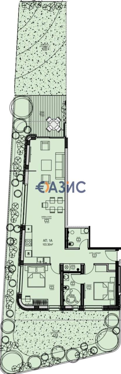 Апартаменты в Бургасе, Болгария, 122.8 м² - фото 4