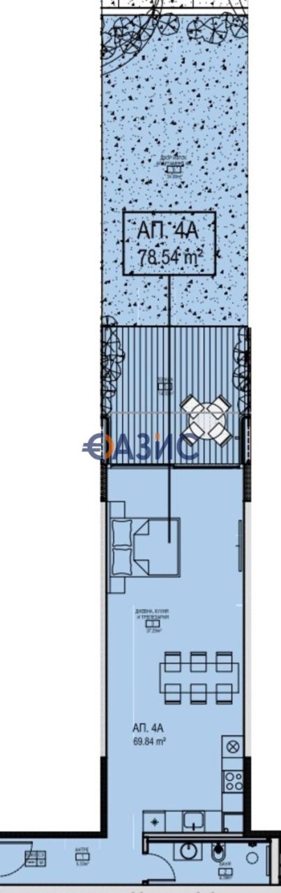 Апартаменты в Бургасе, Болгария, 78.5 м² - фото 4