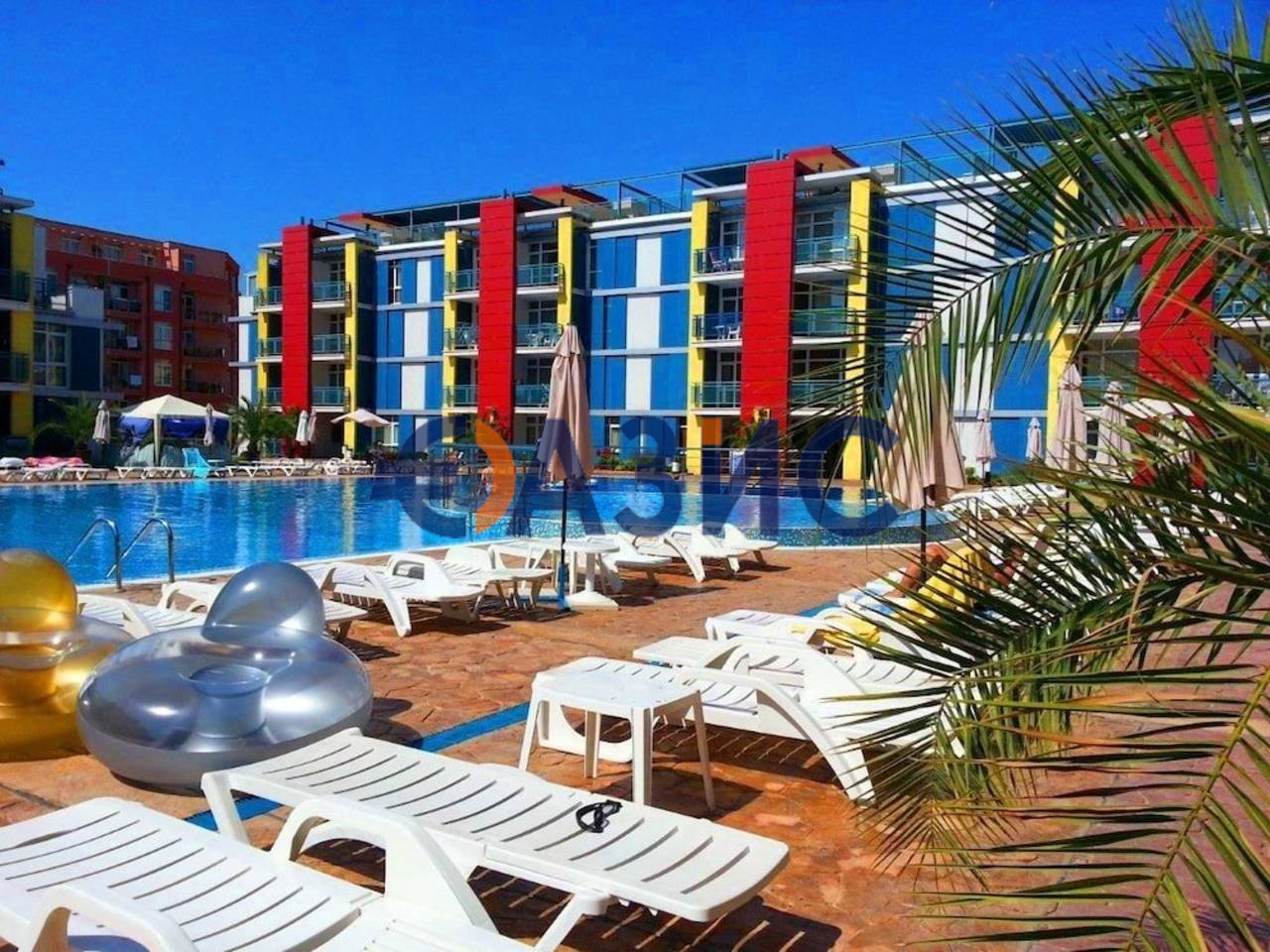 Апартаменты на Солнечном берегу, Болгария, 43 м² - фото 10