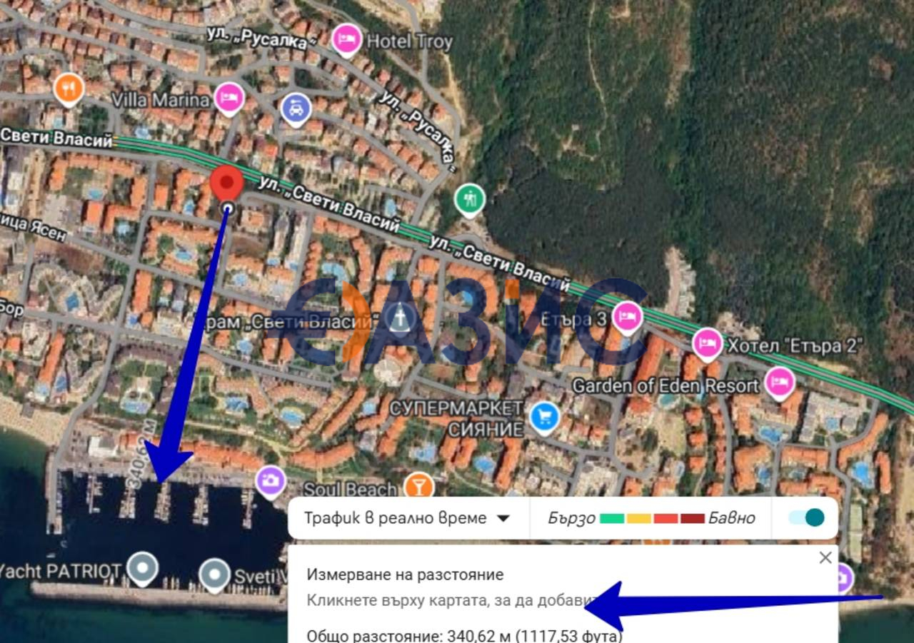 Апартаменты в Святом Власе, Болгария, 70.5 м² - фото 16