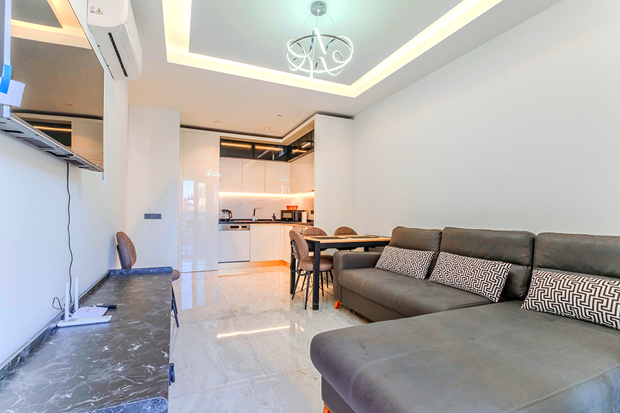 Квартира в Алании, Турция, 57 м² - фото 9