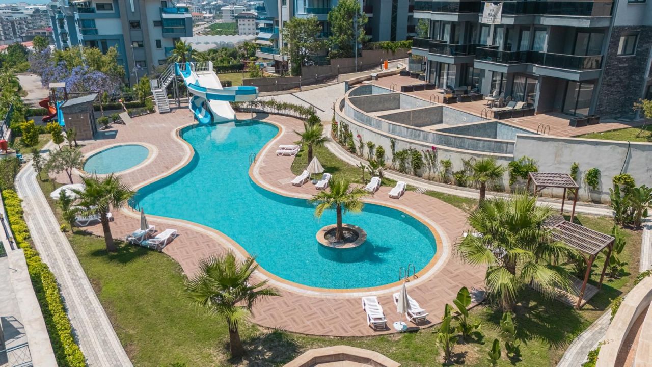 Апартаменты в Алании, Турция, 50 м² - фото 9