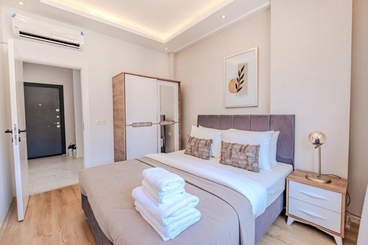 Апартаменты в Алании, Турция, 50 м² - фото 11