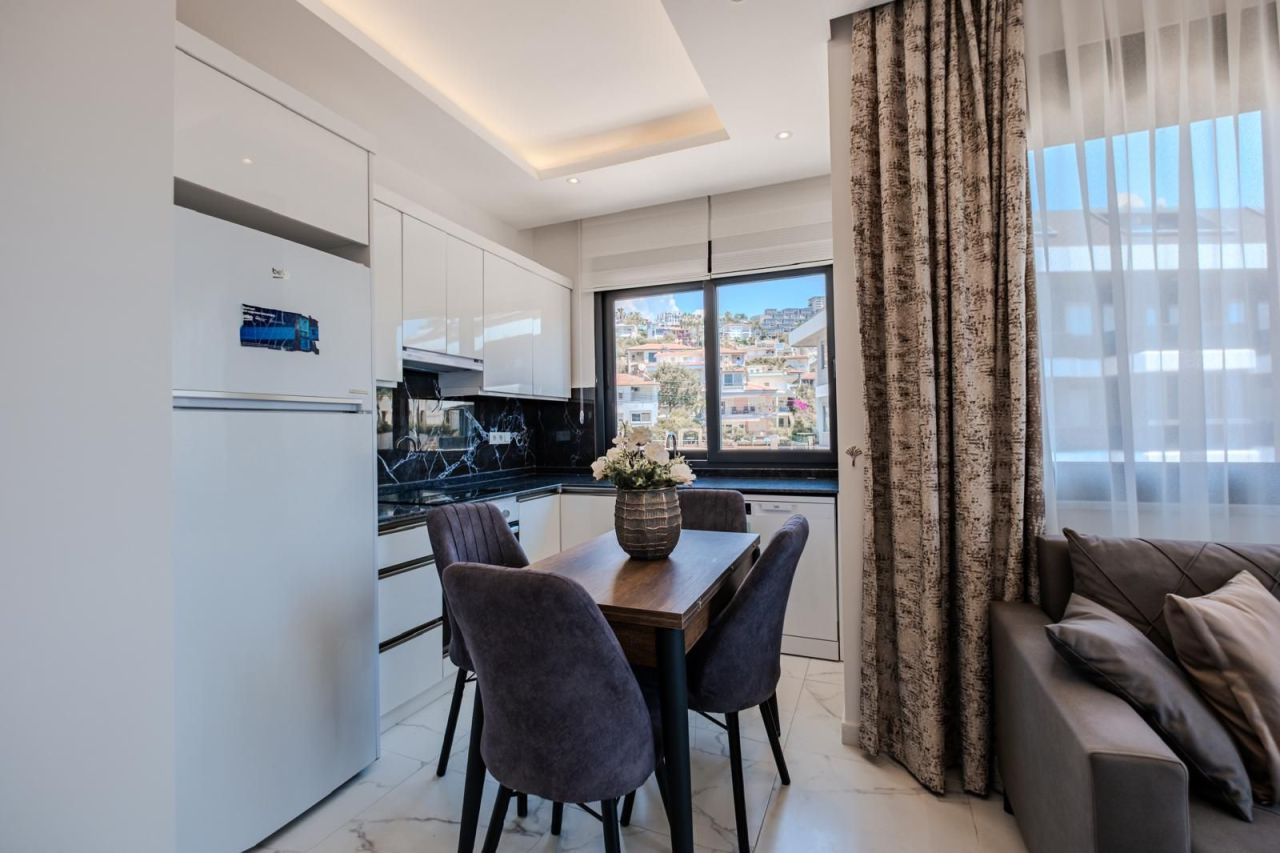 Апартаменты в Алании, Турция, 50 м² - фото 13