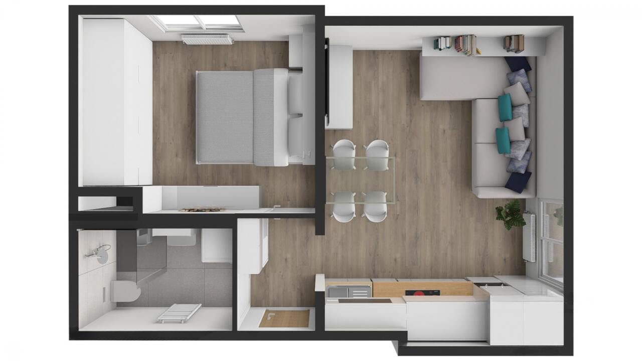Квартира в Любляне, Словения, 35 м² - фото 11