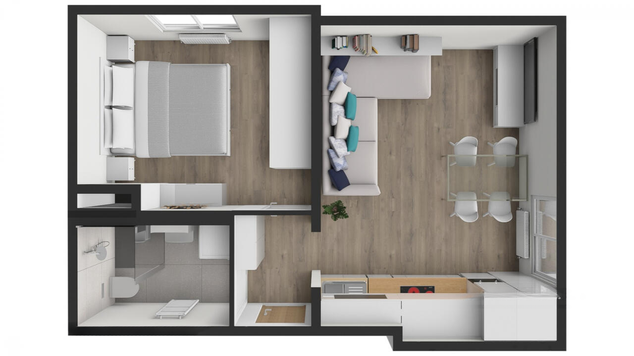 Квартира в Любляне, Словения, 35 м² - фото 17
