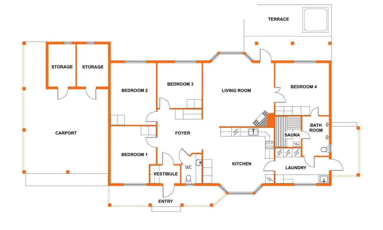 Дом в Рованиеми, Финляндия, 134 м² - фото 18
