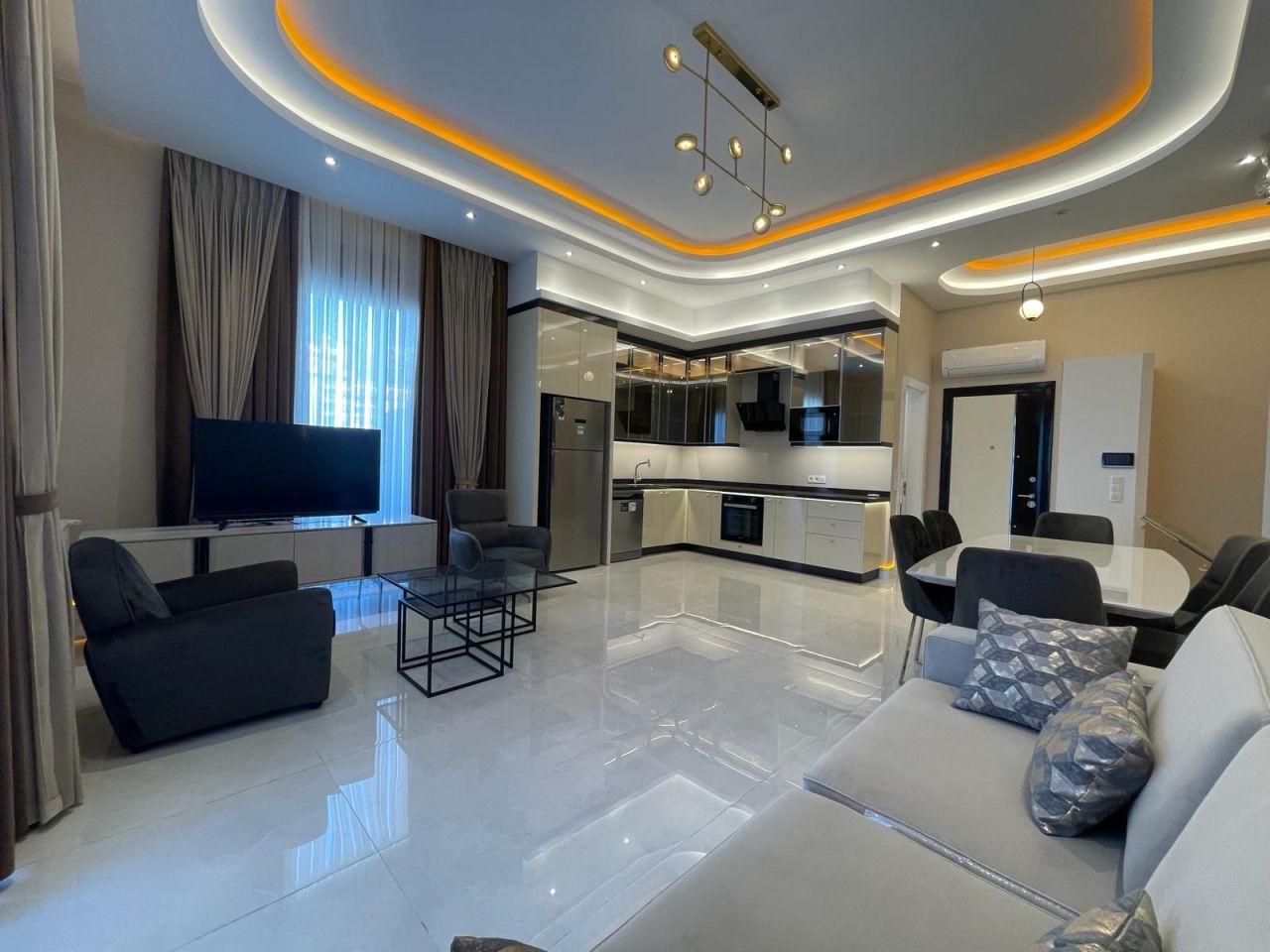 Квартира в Алании, Турция, 125 м² - фото 1