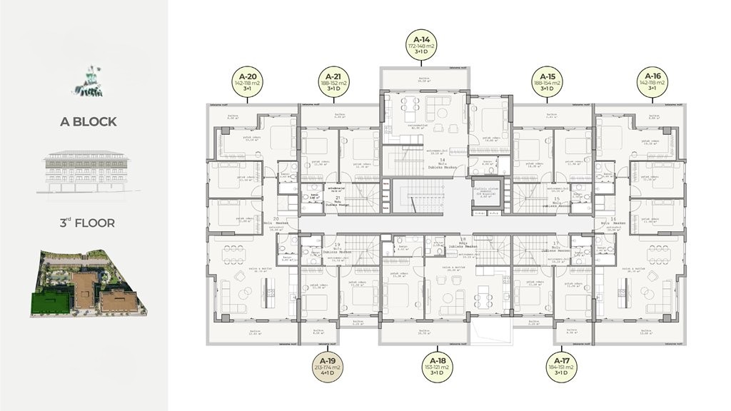 Квартира в Алании, Турция, 63 м² - фото 11