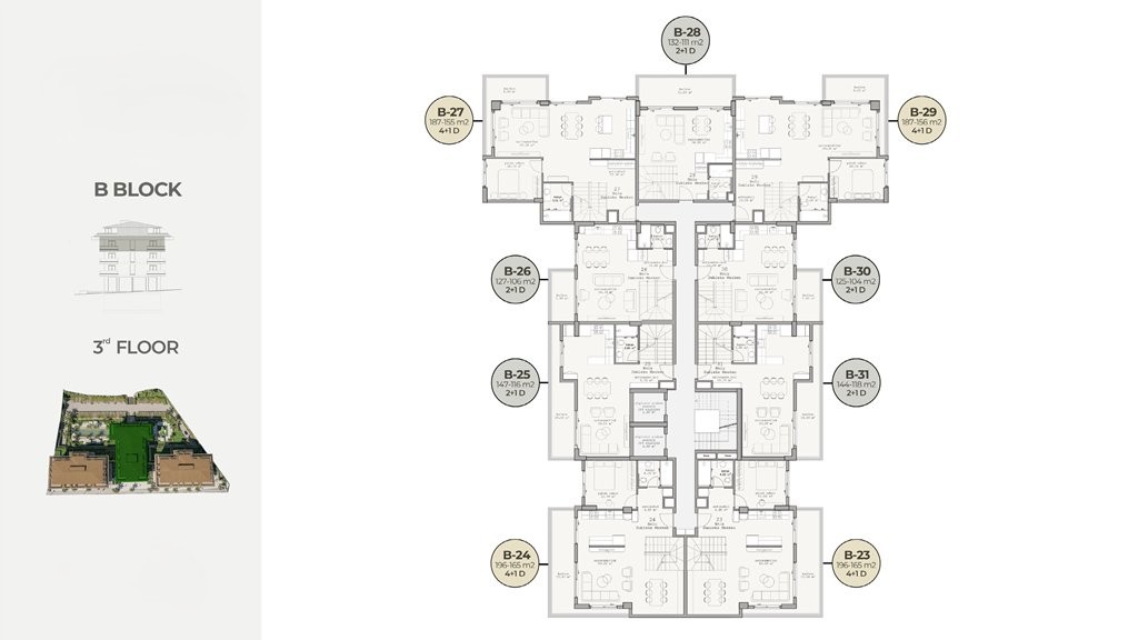 Квартира в Алании, Турция, 63 м² - фото 16