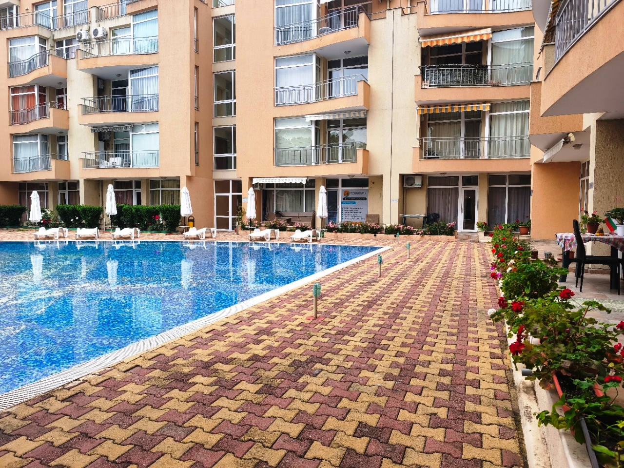 Квартира на Солнечном берегу, Болгария, 45 м² - фото 12