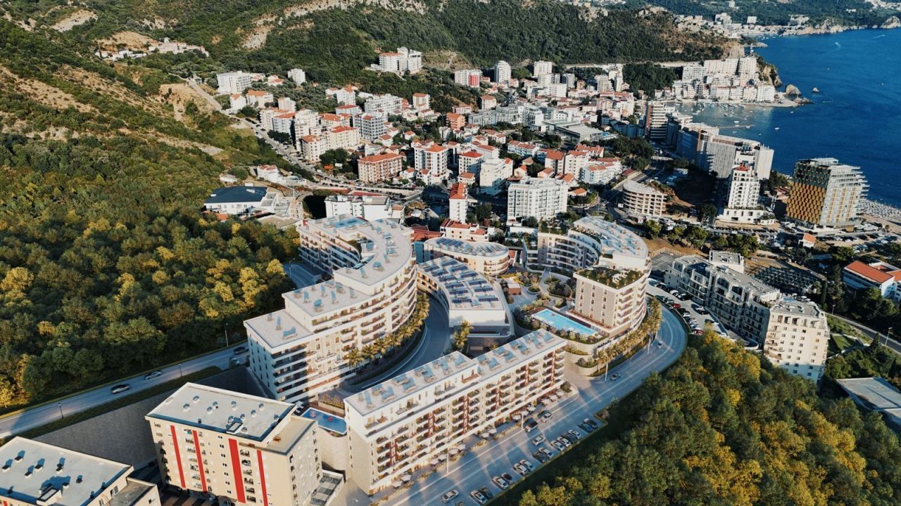 Квартира в Бечичи, Черногория, 42 м² - фото 1