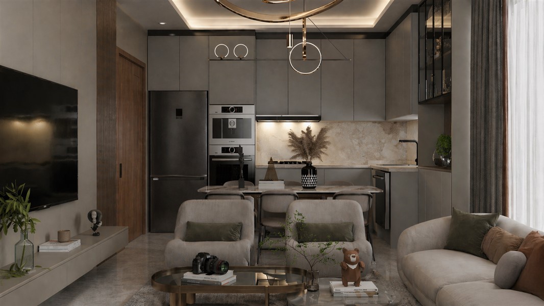 Квартира в Алании, Турция, 70 м² - фото 11