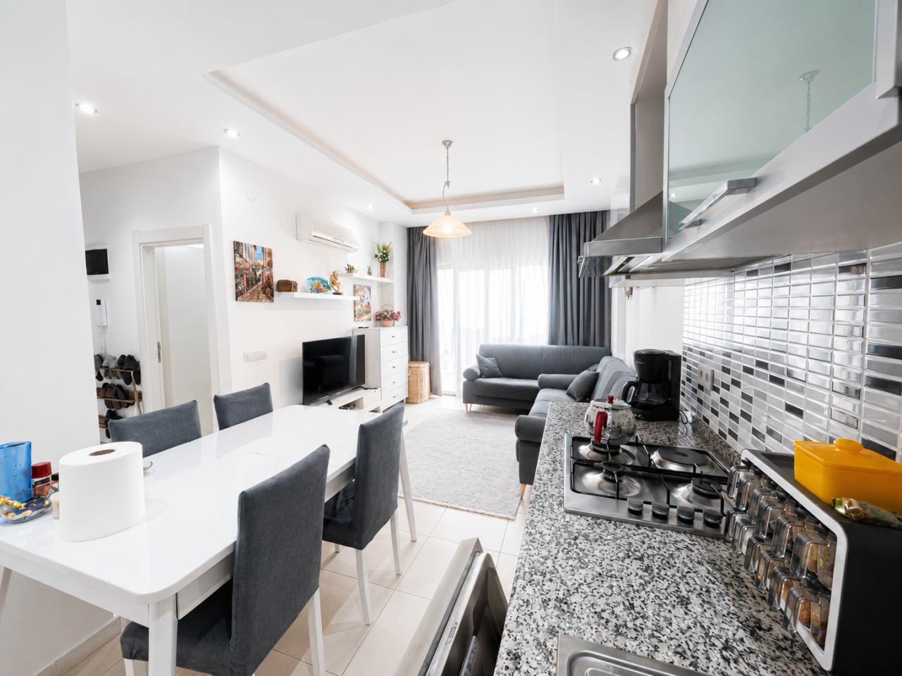 Квартира в Авсалларе, Турция, 54 м² - фото 12