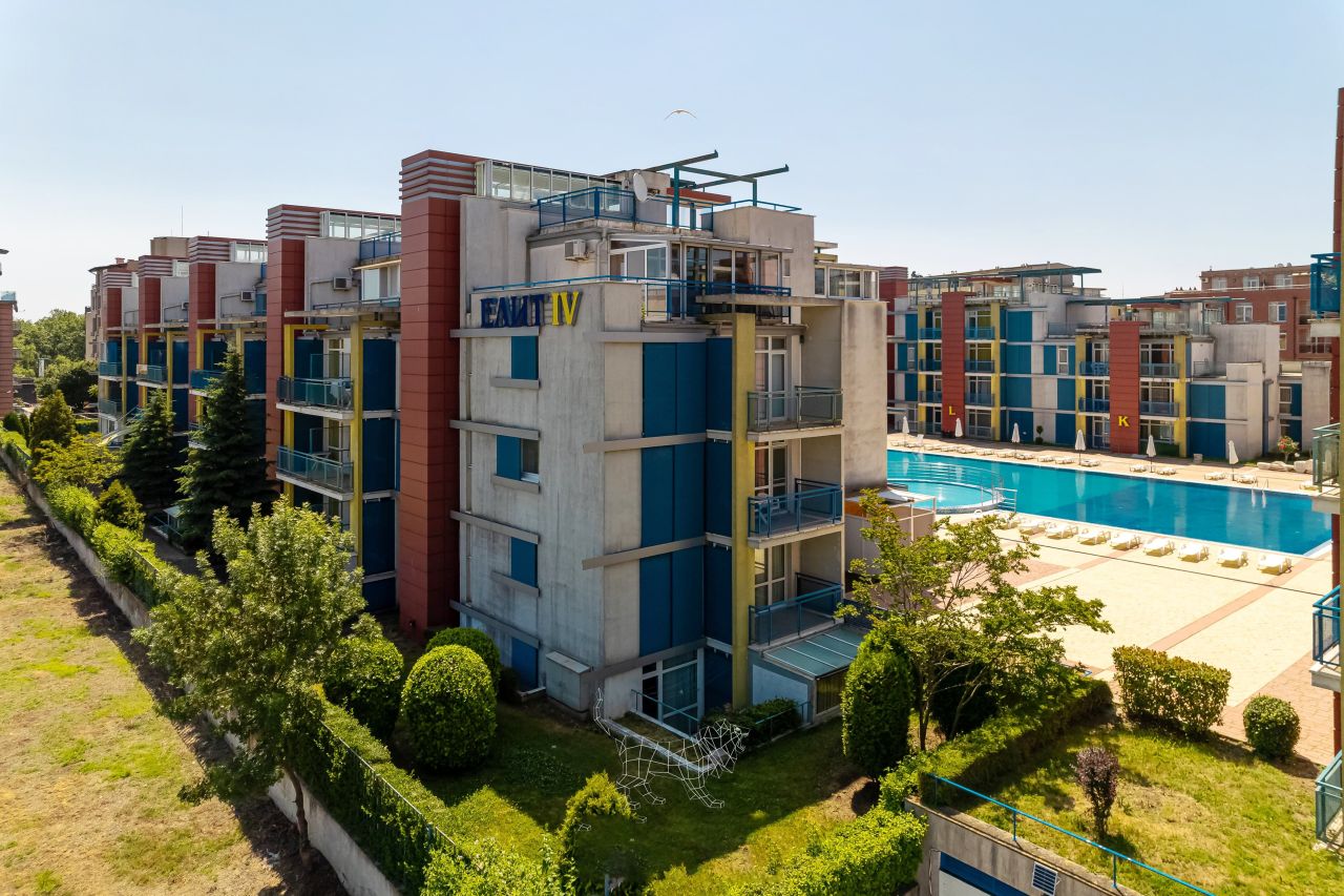 Студия на Солнечном берегу, Болгария, 43 м² - фото 11