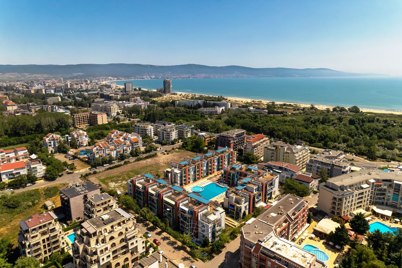 Студия на Солнечном берегу, Болгария, 43 м² - фото 12