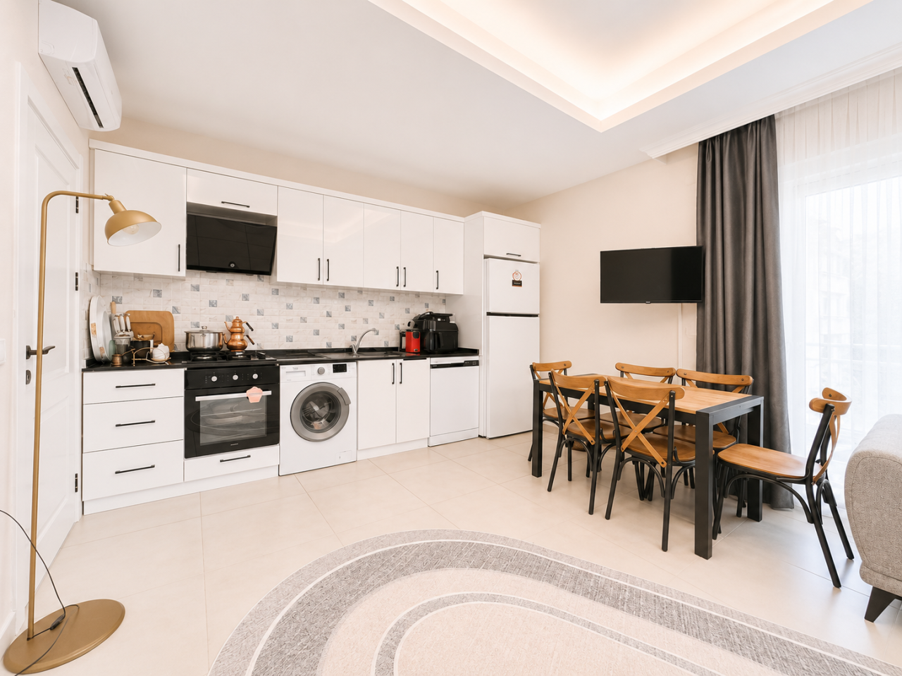 Квартира в Алании, Турция, 85 м² - фото 5
