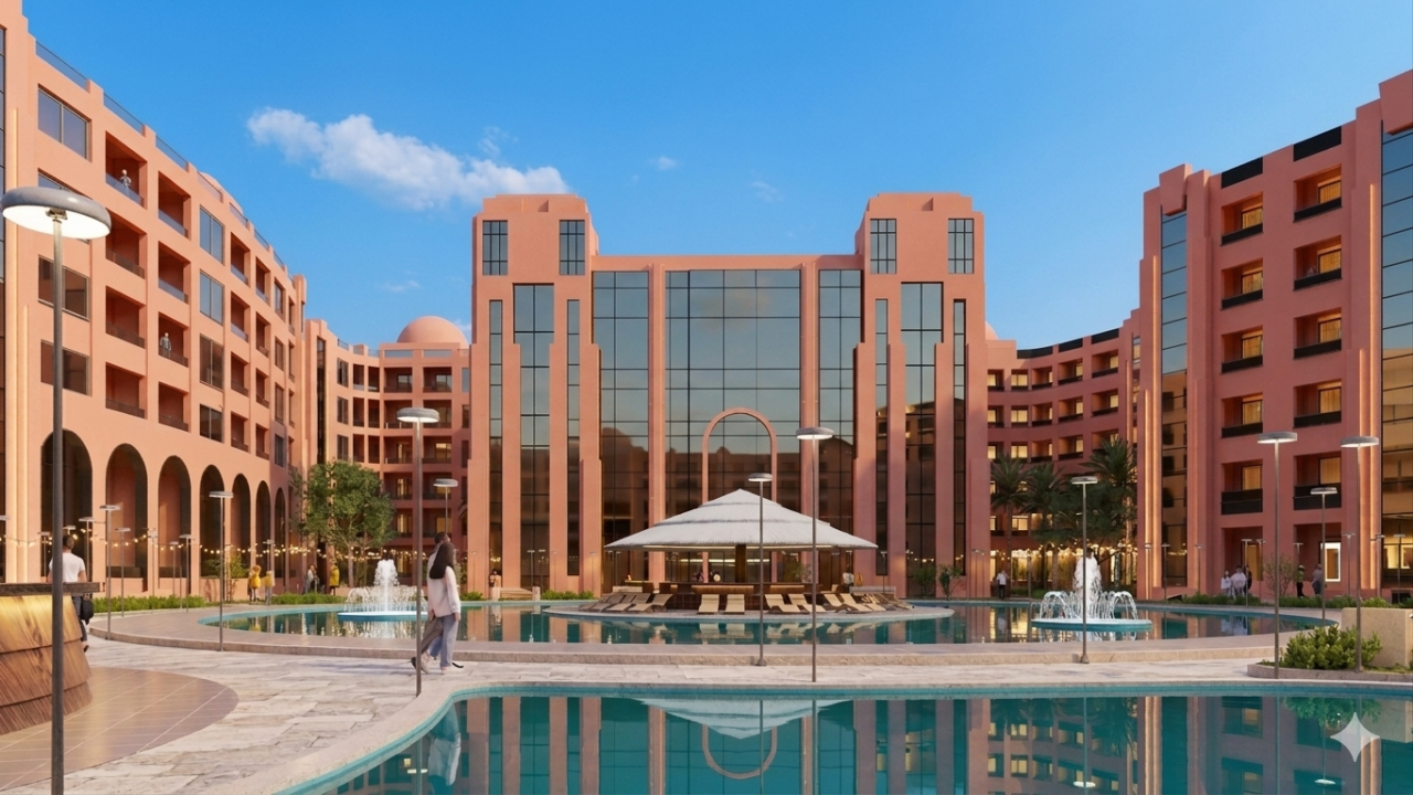 Студия в Хургаде, Египет, 51 м² - фото 1