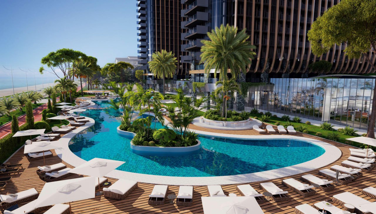 Апартаменты в Кобулети, Грузия, 55 м² - фото 6