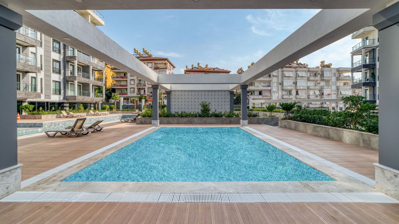 Апартаменты в Алании, Турция, 90 м² - фото 10