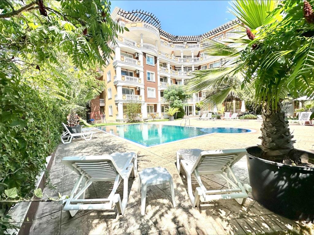 Квартира на Солнечном берегу, Болгария, 52 м² - фото 1