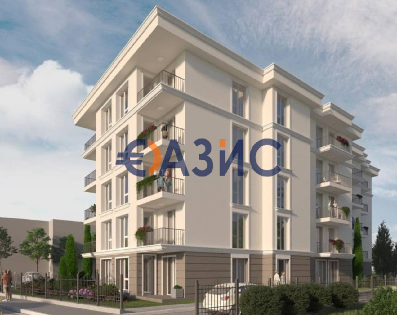 Апартаменты в Несебре, Болгария, 44 м² - фото 1