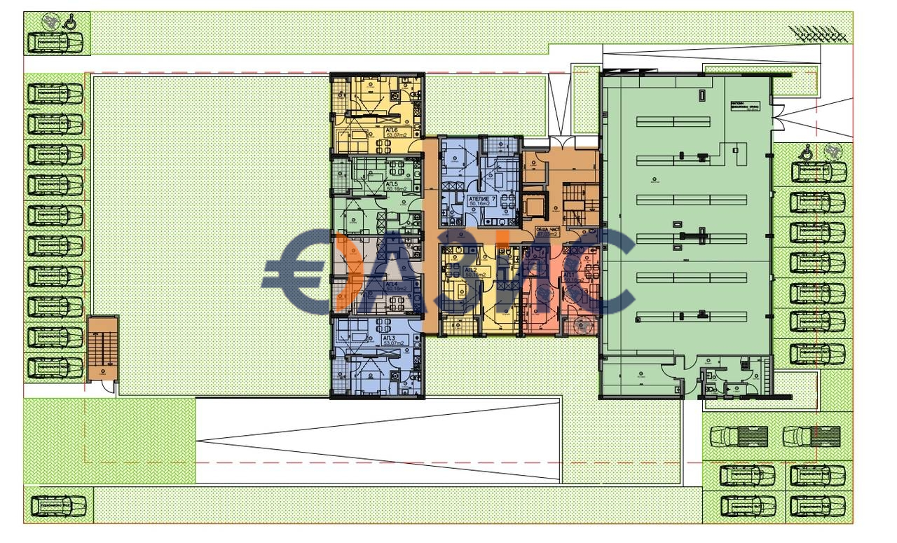 Апартаменты на Солнечном берегу, Болгария, 59.7 м² - фото 18