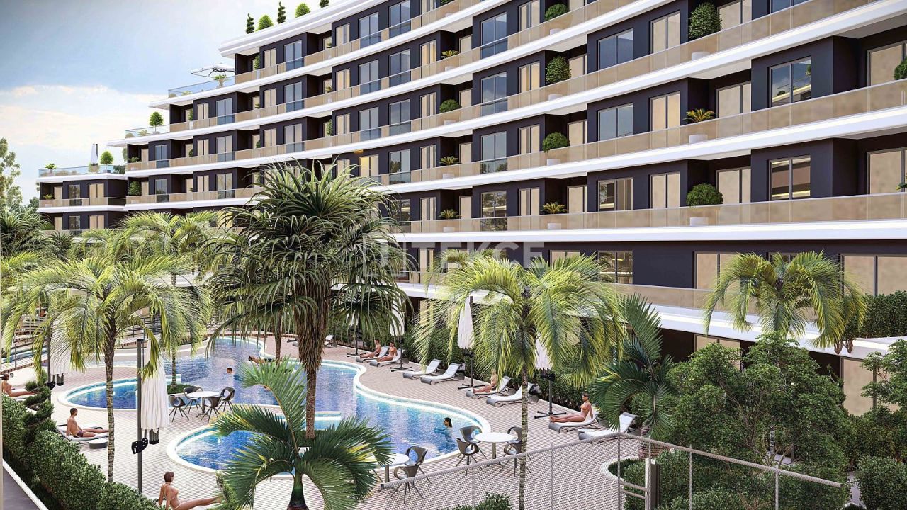 Апартаменты в Анталии, Турция, 76 м² - фото 4