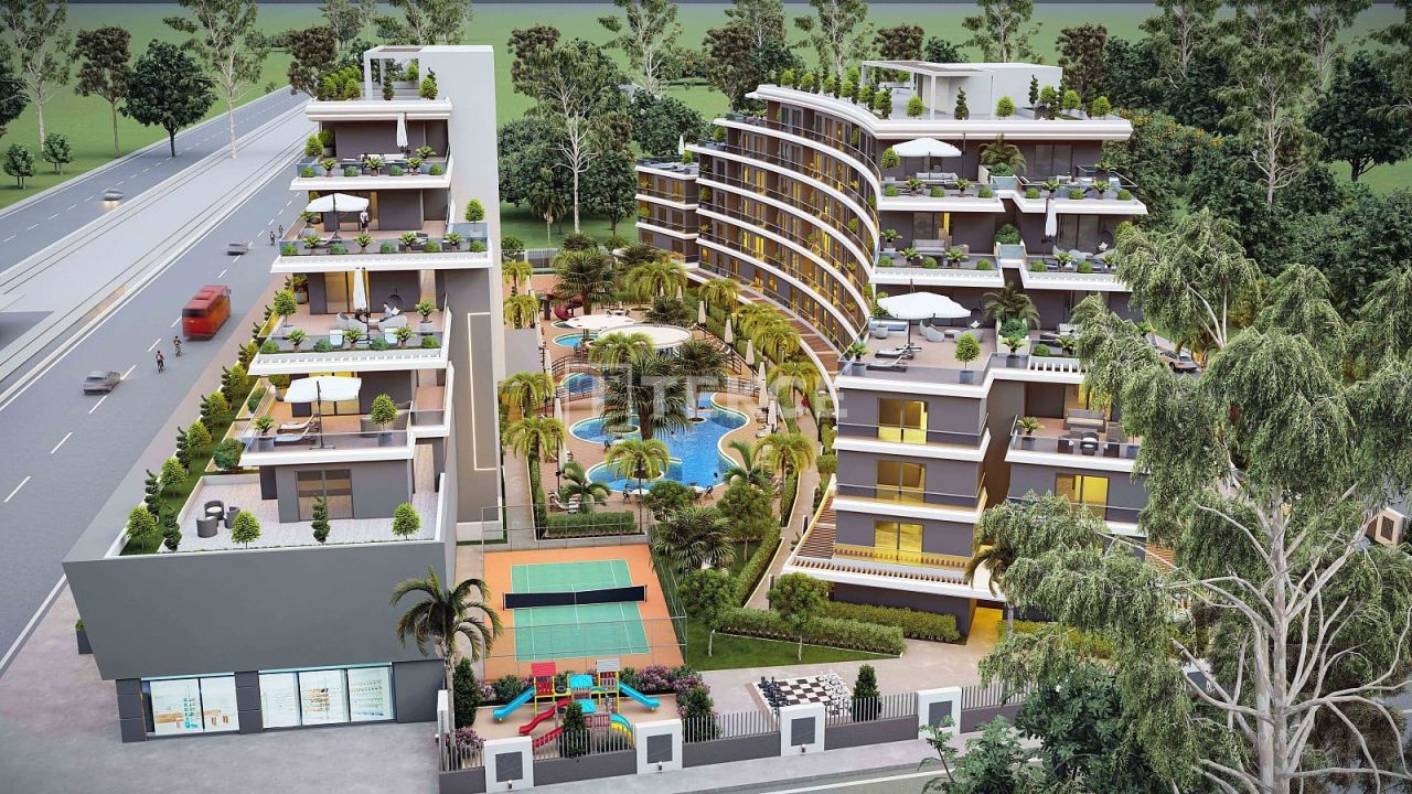 Апартаменты в Анталии, Турция, 101 м² - фото 8