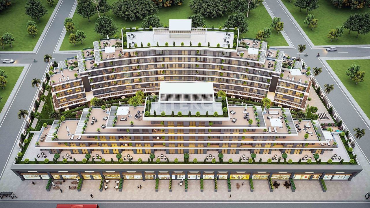 Апартаменты в Анталии, Турция, 51 м² - фото 10