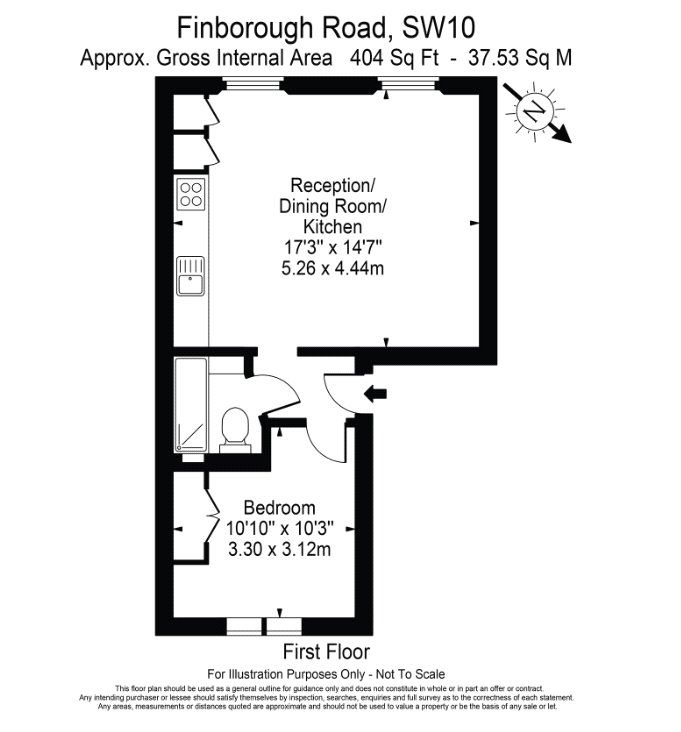 Квартира в Лондоне, Великобритания, 38 м² - фото 4