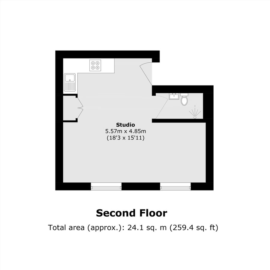 Квартира в Лондоне, Великобритания, 24 м² - фото 6