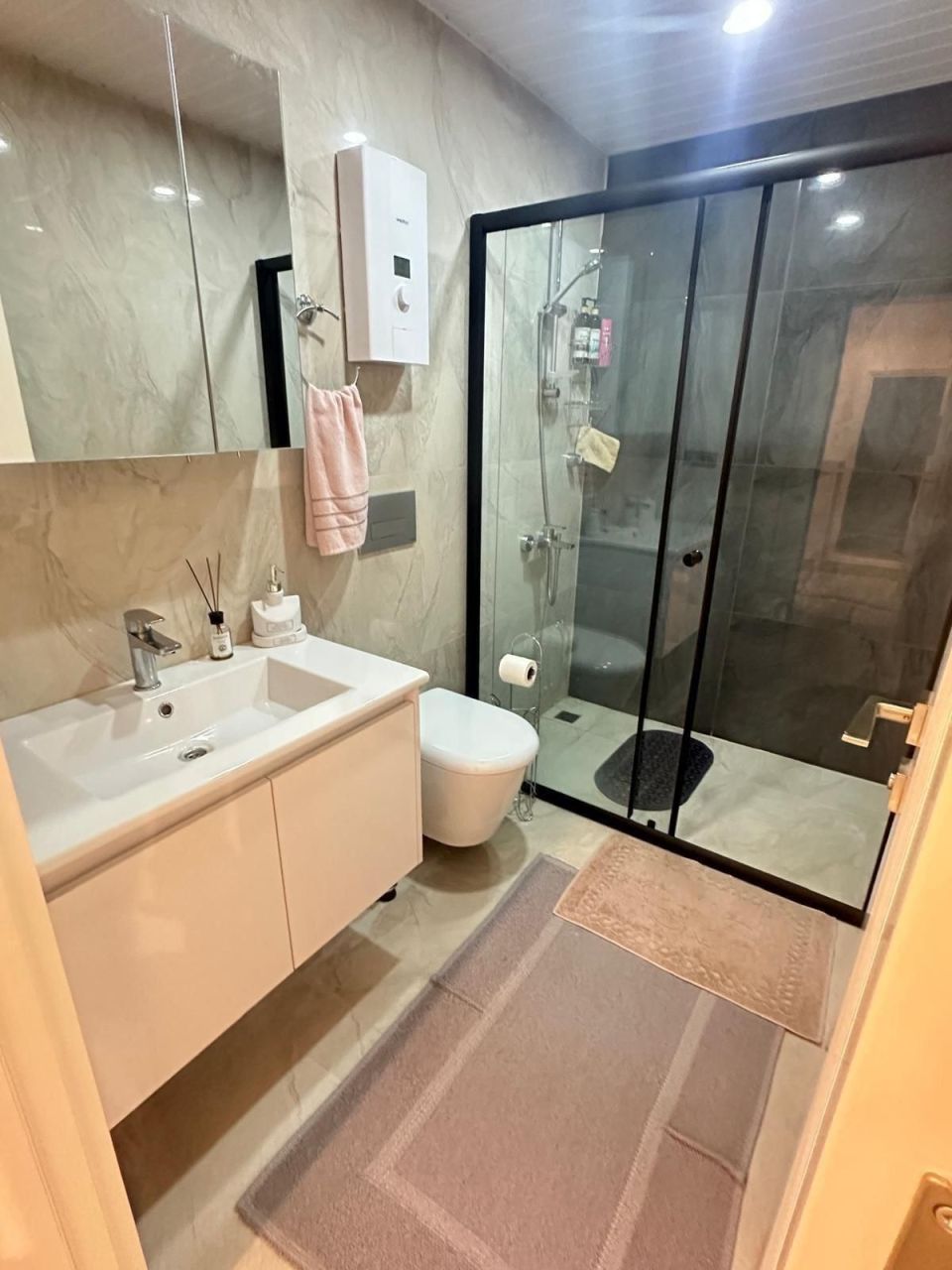 Апартаменты в Алании, Турция, 55 м² - фото 11