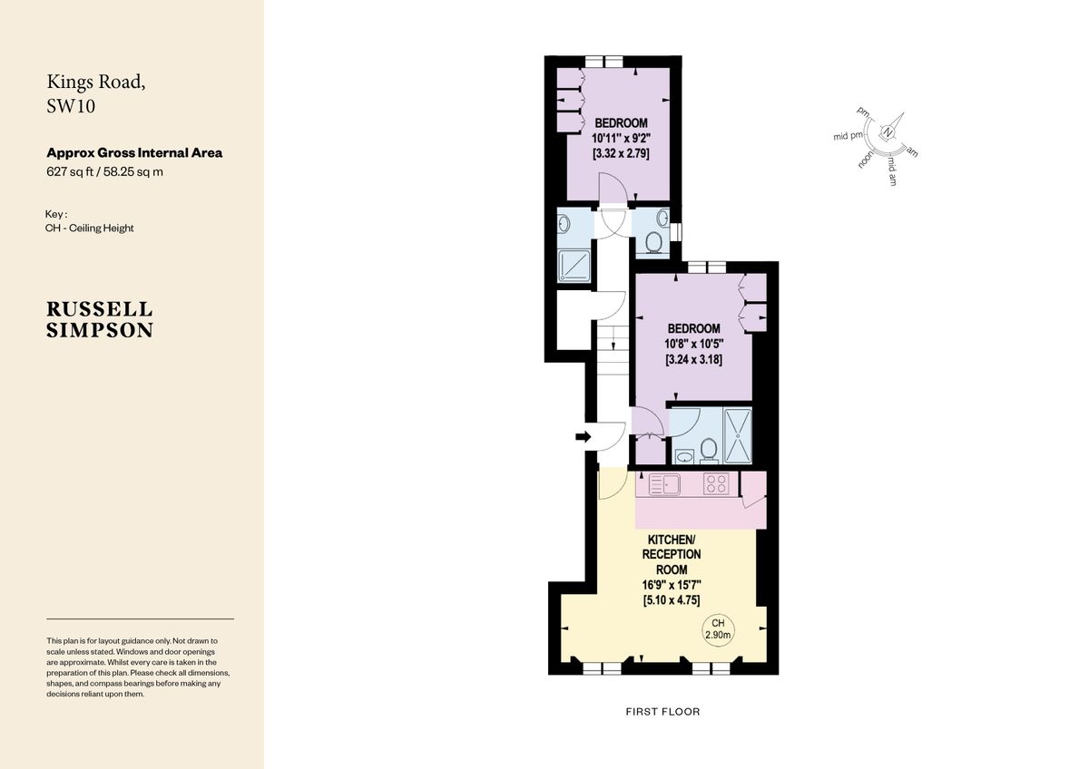 Квартира в Лондоне, Великобритания, 58 м² - фото 8