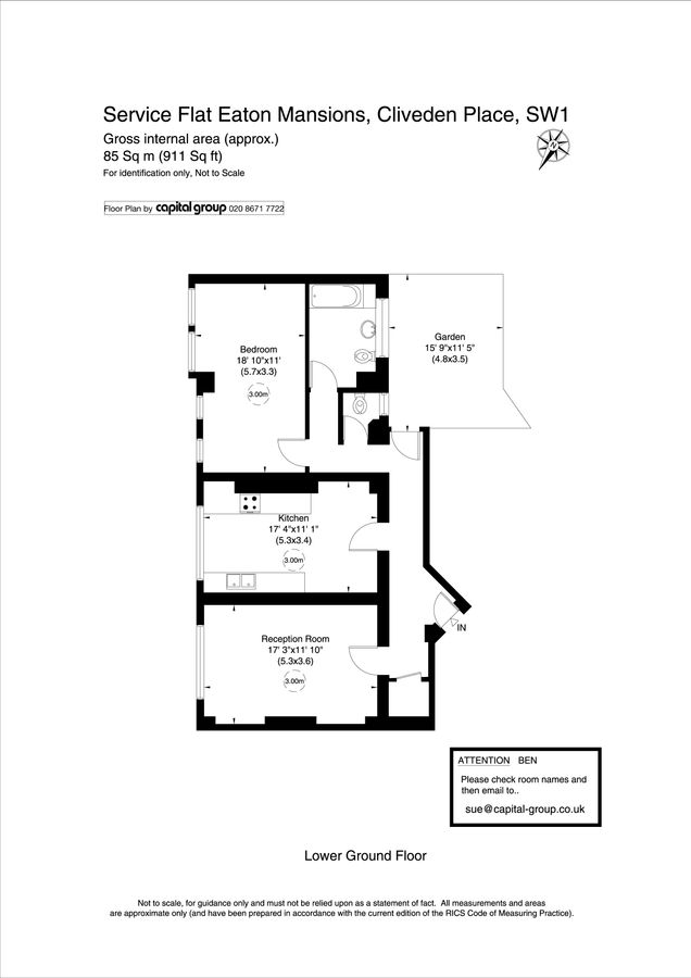 Квартира в Лондоне, Великобритания, 85 м² - фото 8